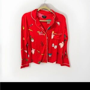 Kate spade Print Pajama Top